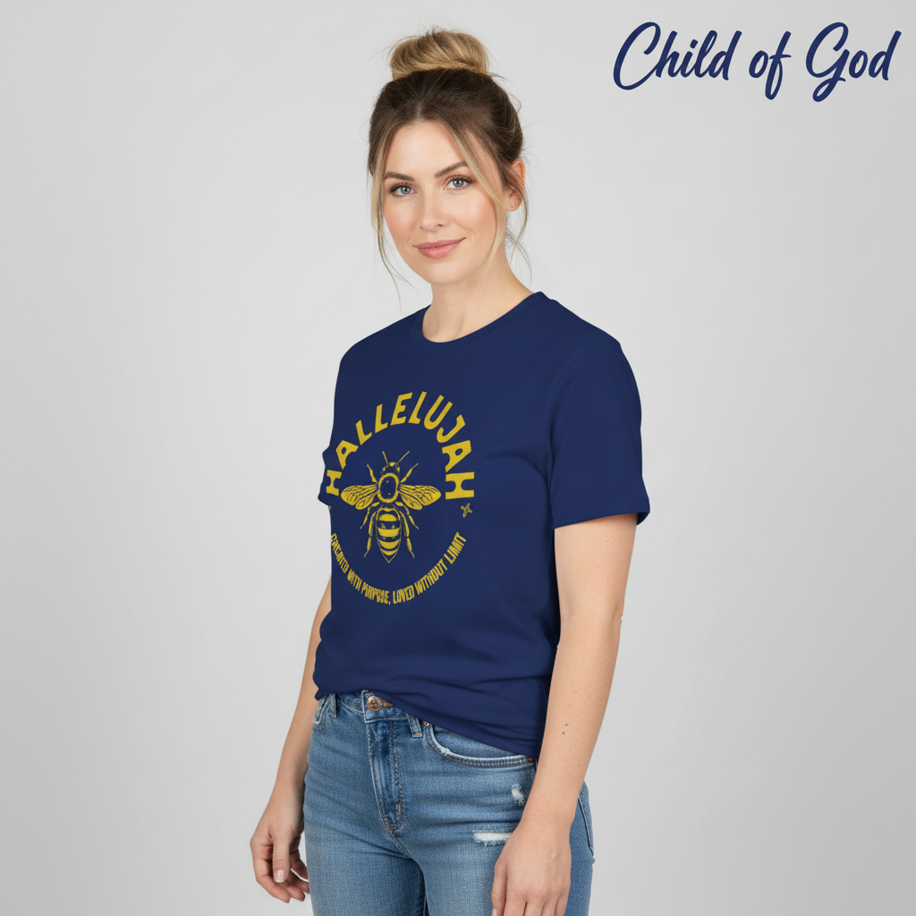 Hallelujah Bee Purpose T-Shirt__hero