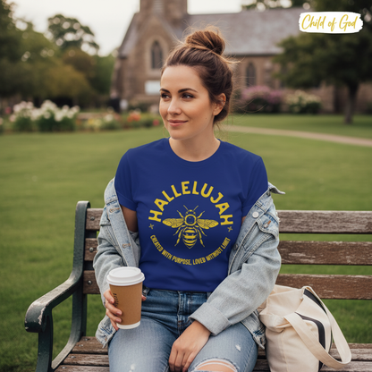 Hallelujah Bee Purpose T-Shirt__lifestyle