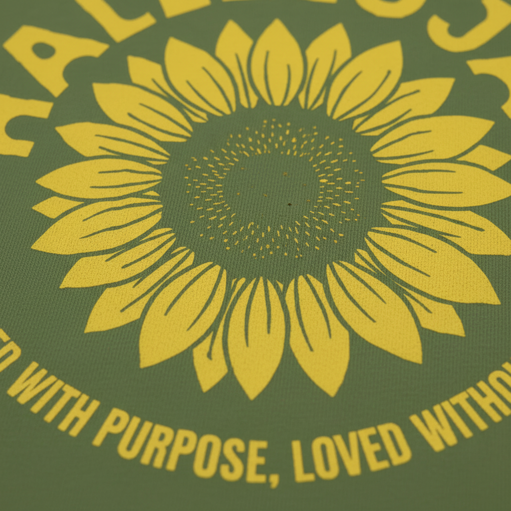 Hallelujah Sunflower T-Shirt__detail