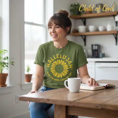 Hallelujah Sunflower T-Shirt__use
