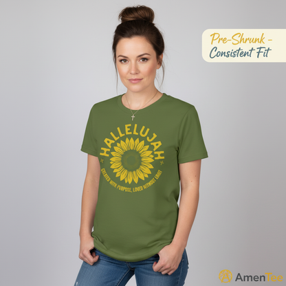 Hallelujah Sunflower T-Shirt__benefit