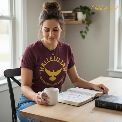 Hallelujah Purpose T-Shirt__use