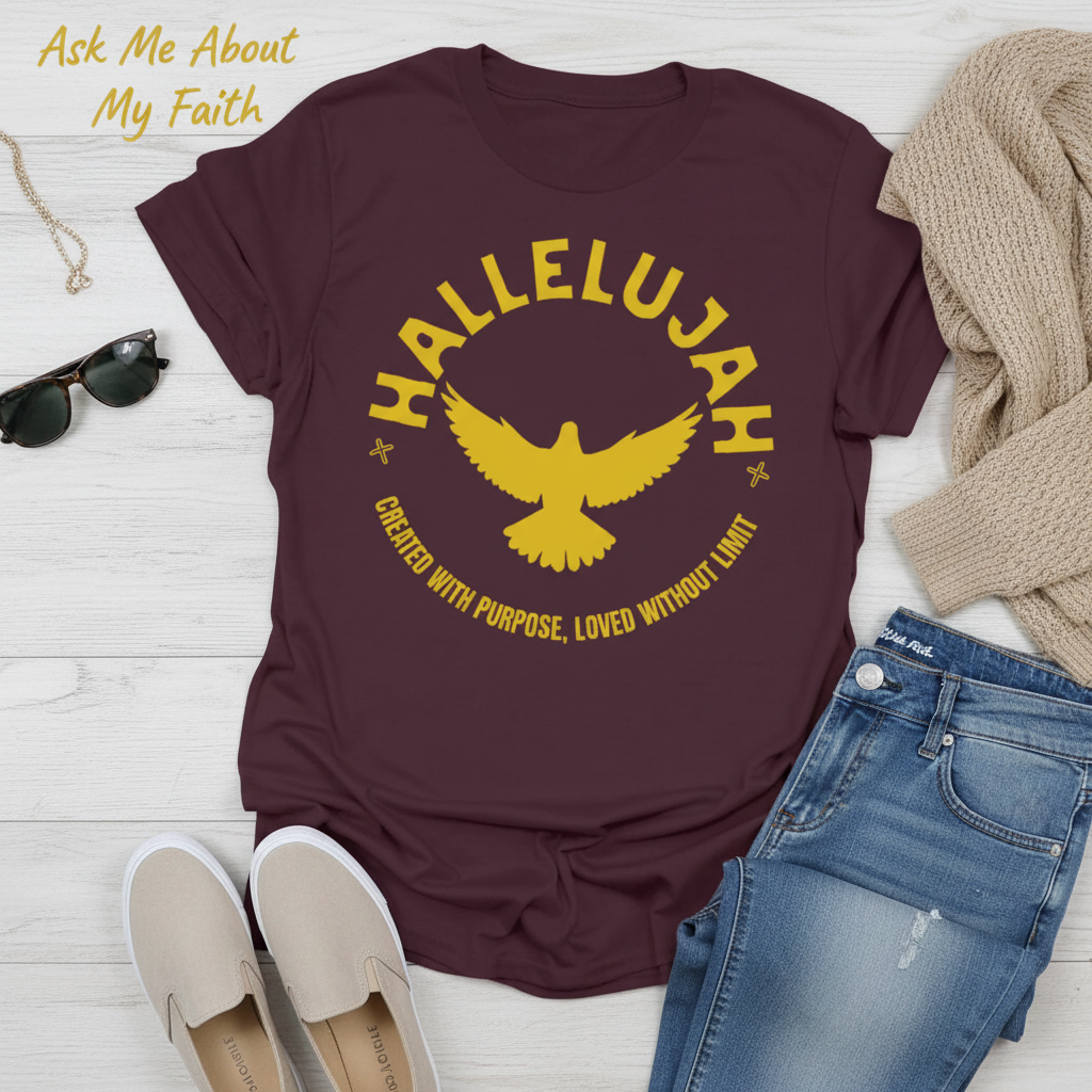 Hallelujah Purpose T-Shirt__pair