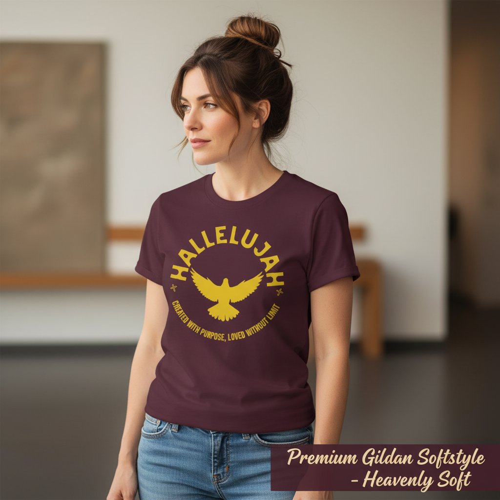 Hallelujah Purpose T-Shirt__space