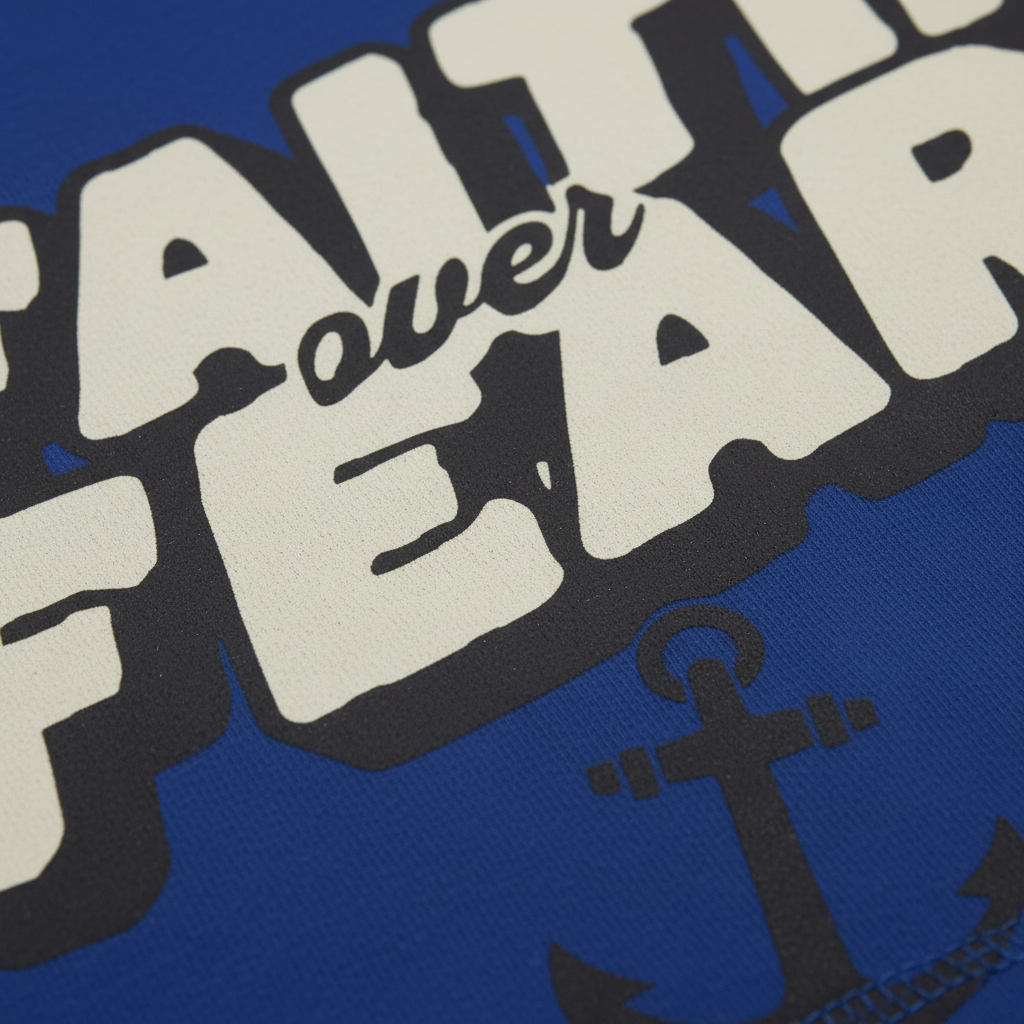 Faith Over Fear T-Shirt__detail