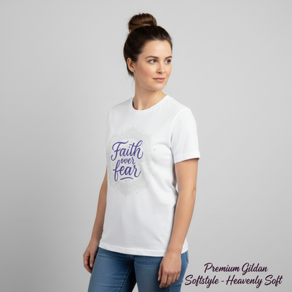 Faith Over Fear T-Shirt__space