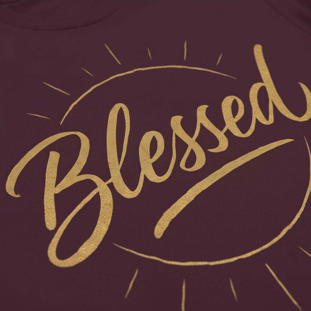 Radiant Blessed T-Shirt__detail