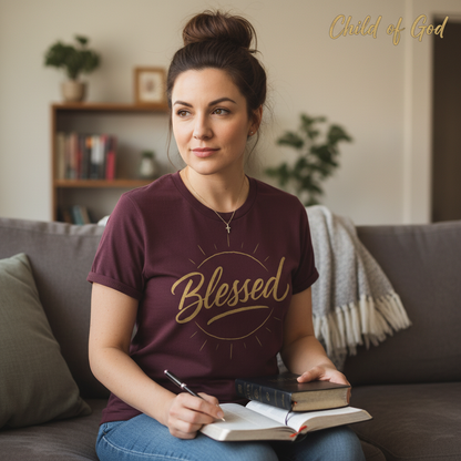 Radiant Blessed T-Shirt__use