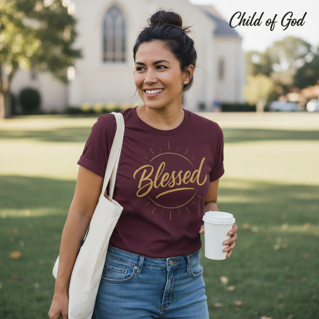 Radiant Blessed T-Shirt__lifestyle
