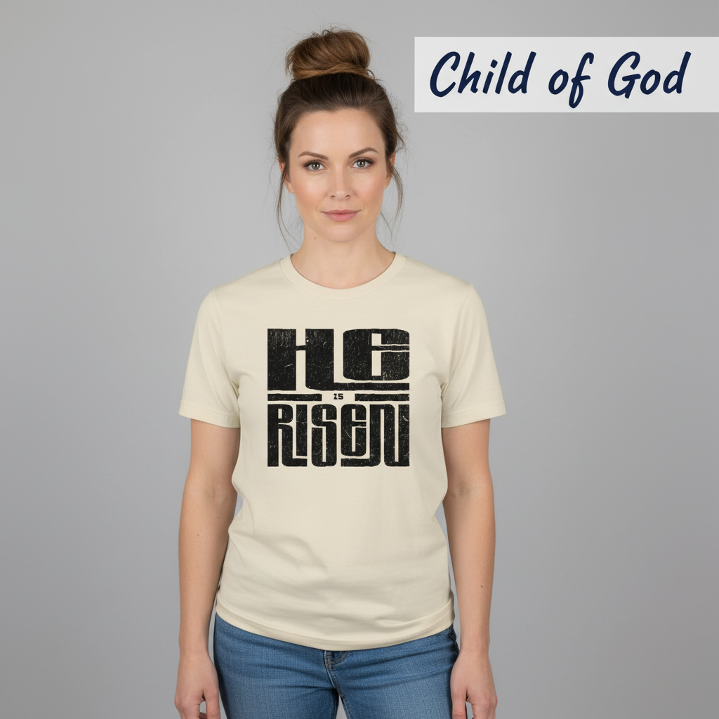 He Is Risen T-Shirt__hero