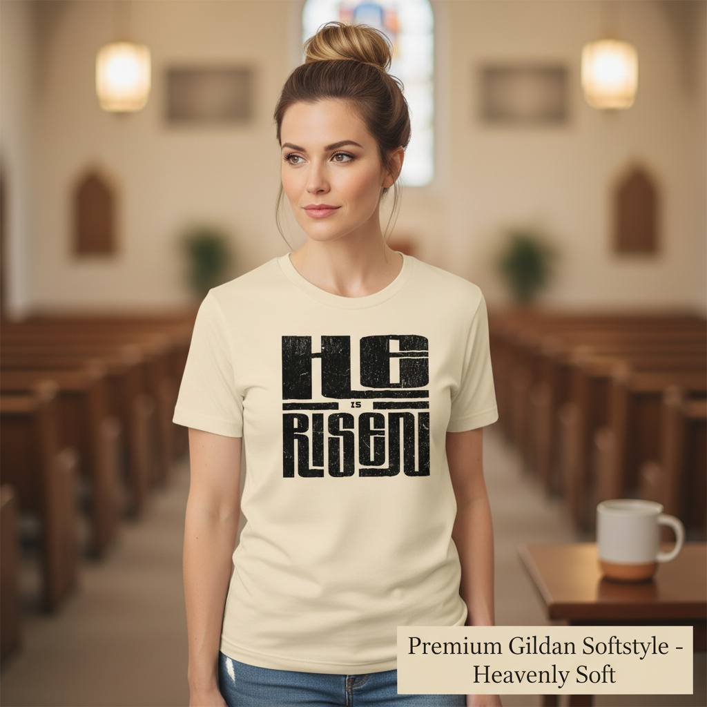 He Is Risen T-Shirt__space