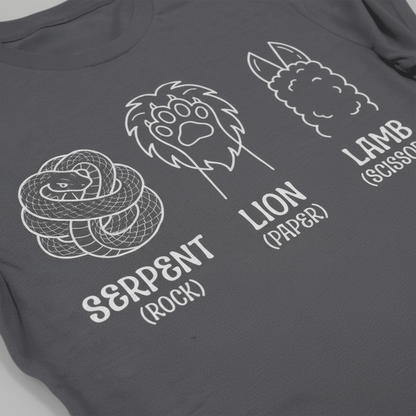 Serpent Lion Lamb T-Shirt__detail