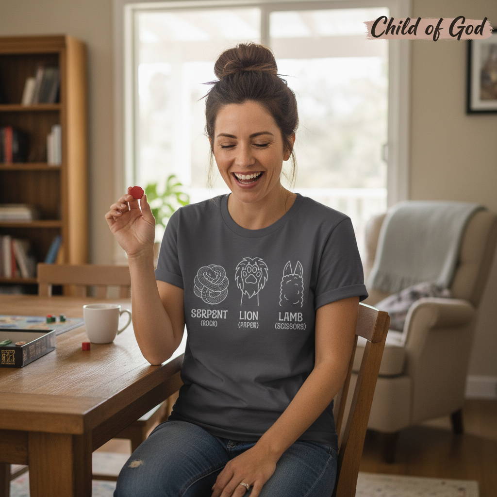 Serpent Lion Lamb T-Shirt__use