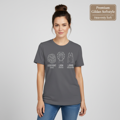 Serpent Lion Lamb T-Shirt__benefit