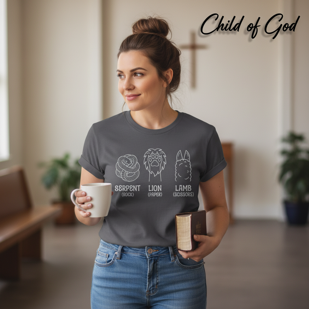 Serpent Lion Lamb T-Shirt__lifestyle