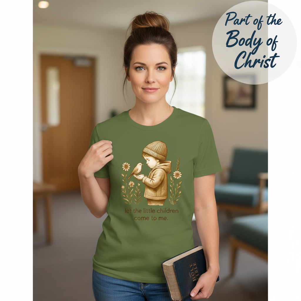 Let the Little Children Come T-Shirt_prop_inteact