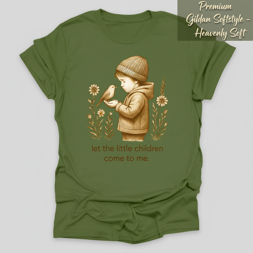 Let the Little Children Come T-Shirt_clean