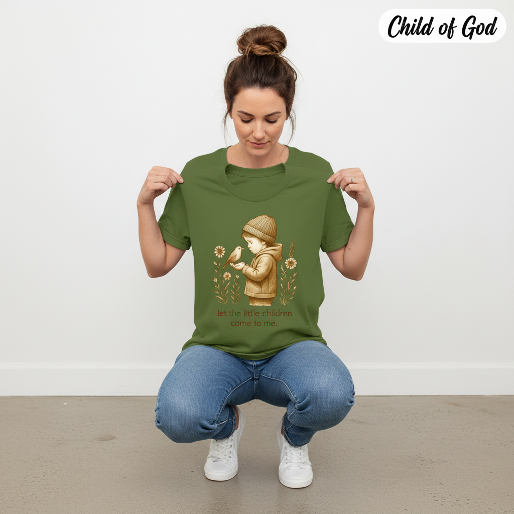 Let the Little Children Come T-Shirt_dangle