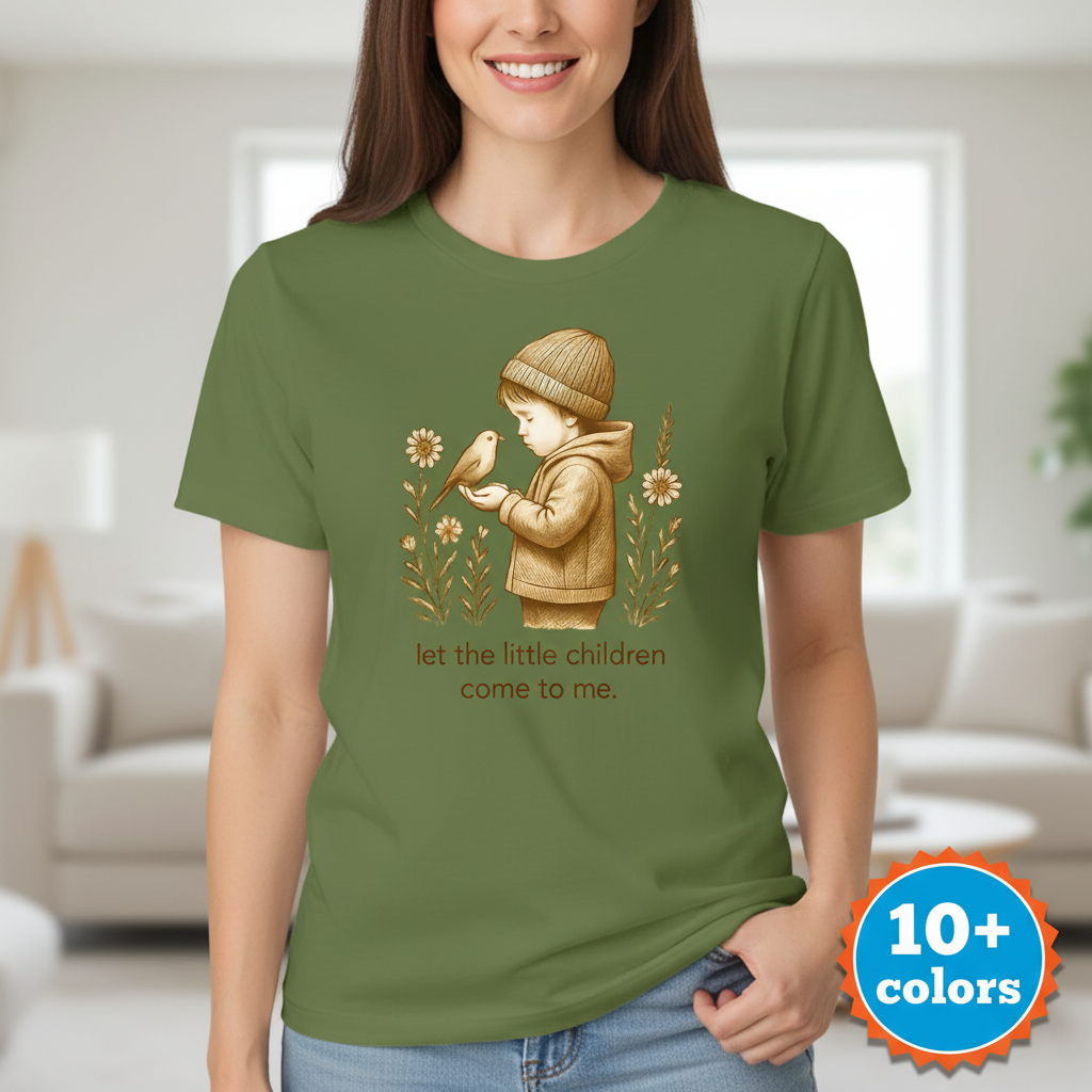 Let the Little Children Come T-Shirt_badge