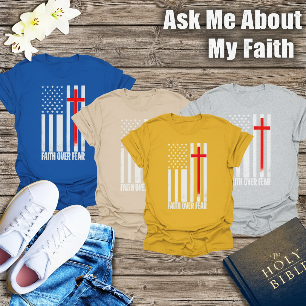 Faith and Freedom T-Shirt_color_hero