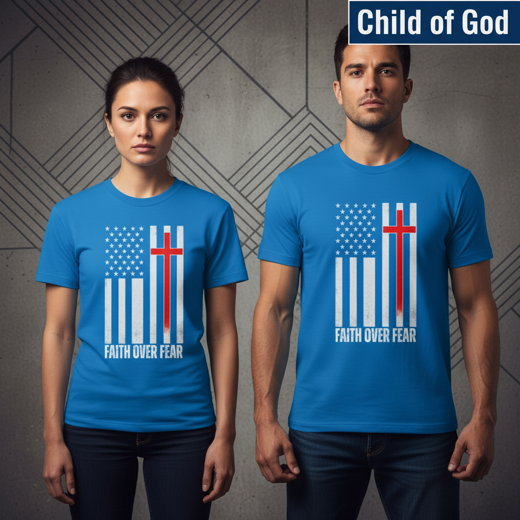 Faith and Freedom T-Shirt_stoic