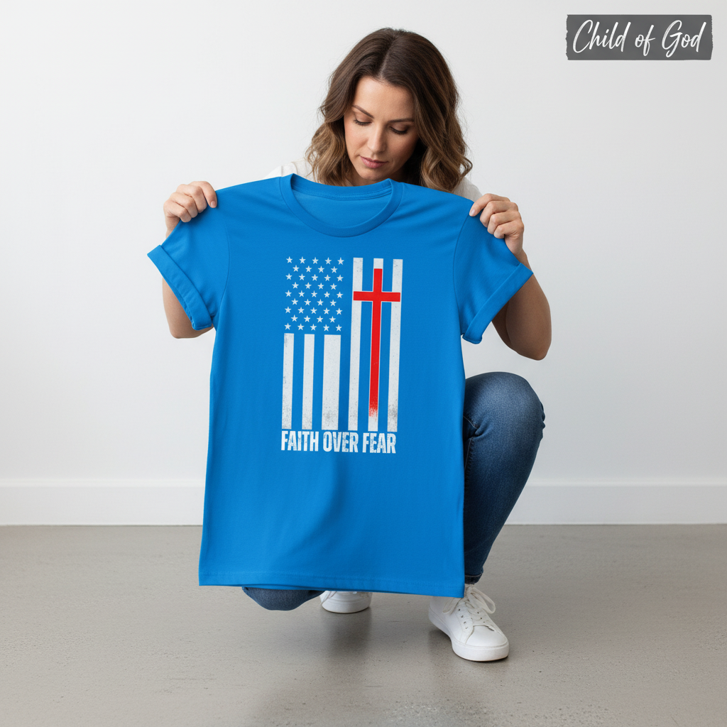 Faith and Freedom T-Shirt_dangle