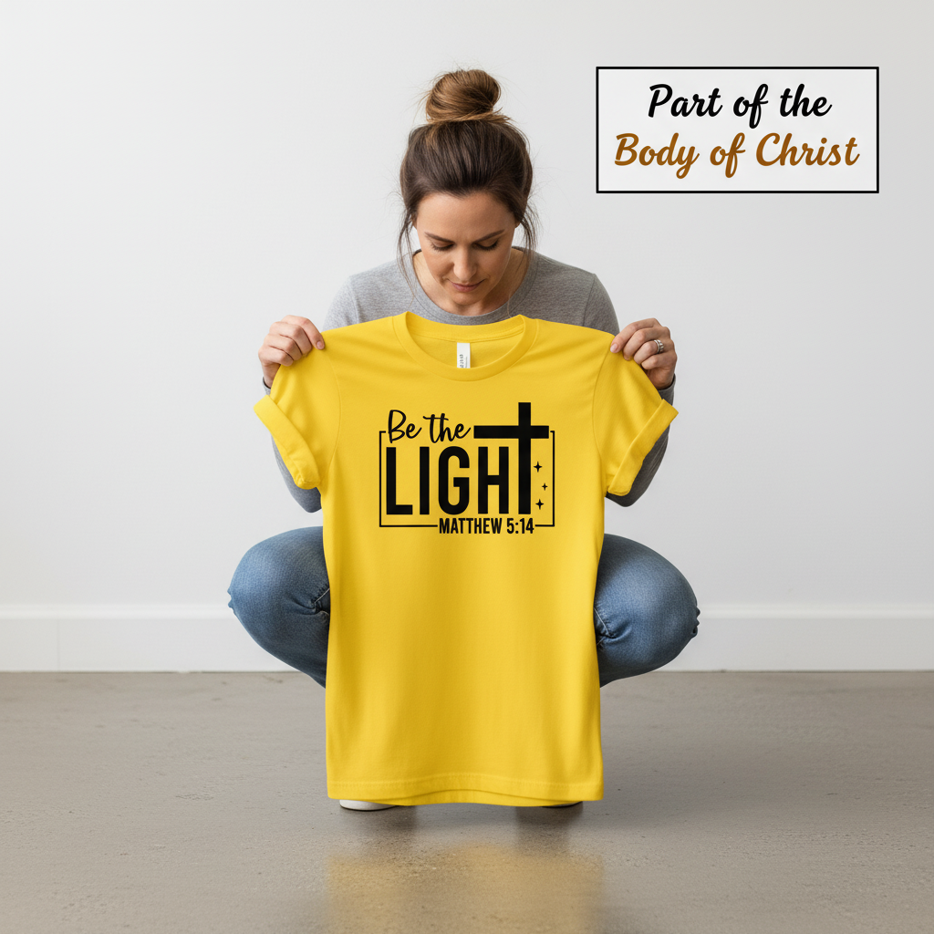 Be The Light T-Shirt_dangle