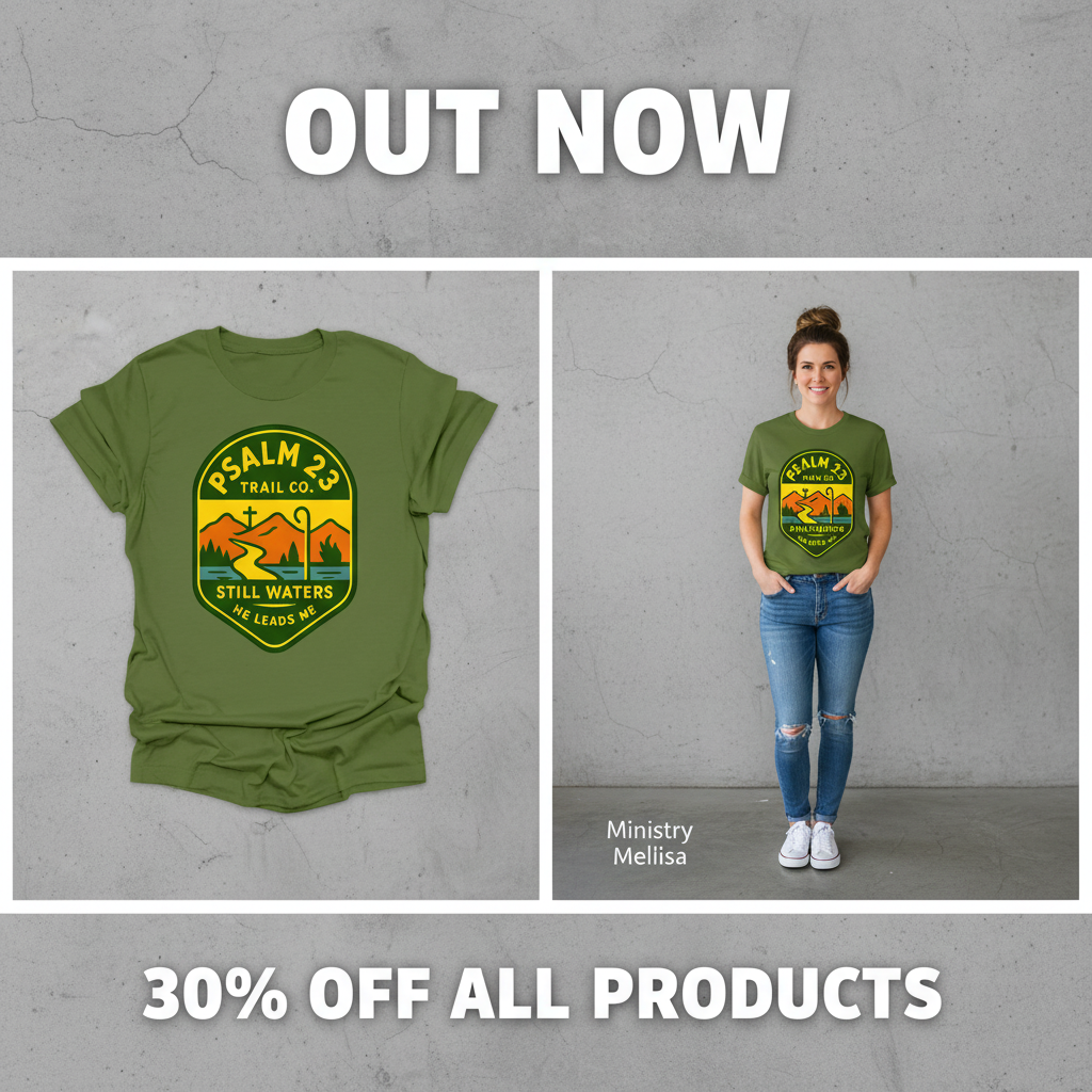 Psalm 23 Trail Co. T-Shirt_pet_companion
