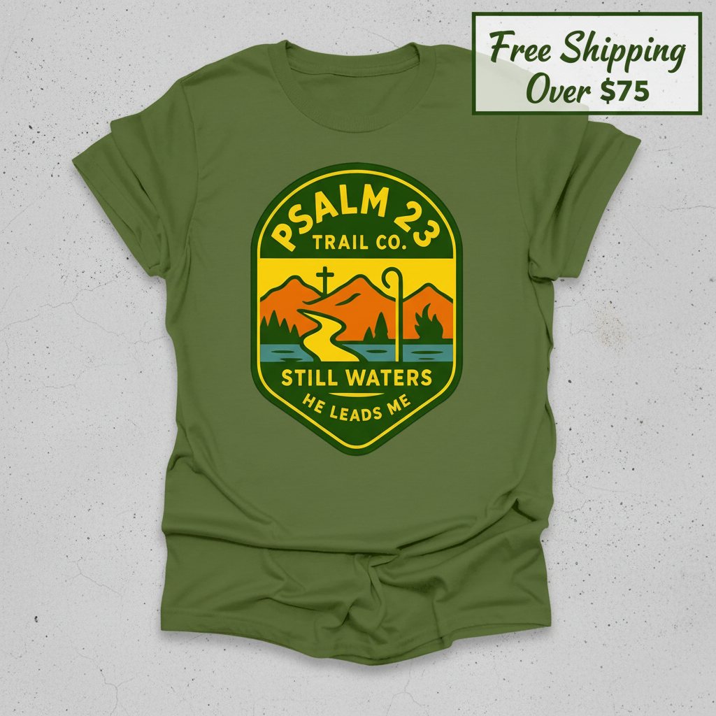 Psalm 23 Trail Co. T-Shirt_clean