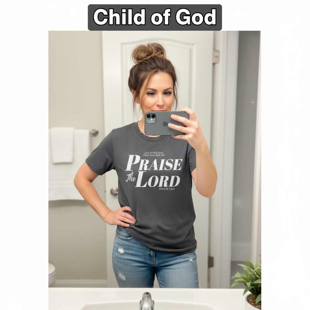 Praise The Lord T-Shirt_mirror_selfie