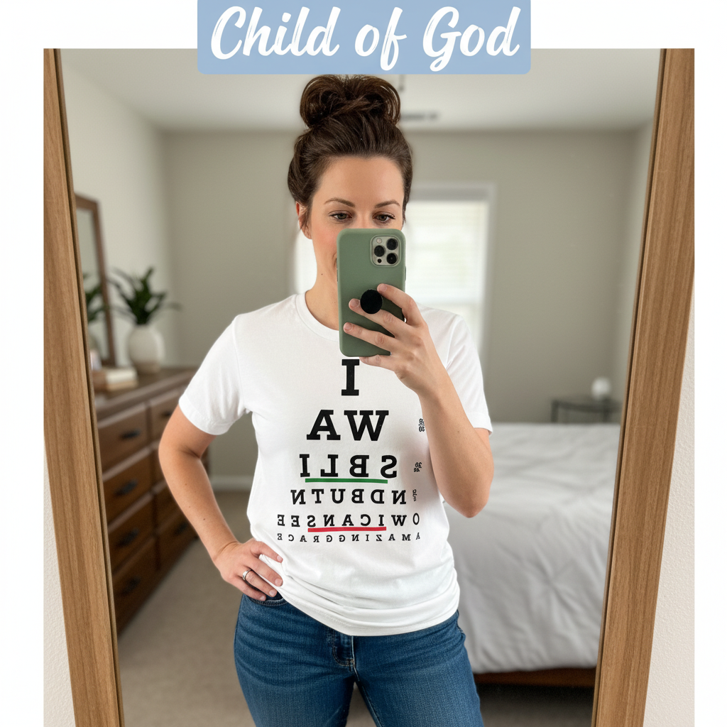 Now I Can See T-Shirt_mirror_selfie