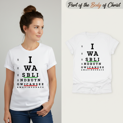 Now I Can See T-Shirt_model_flat