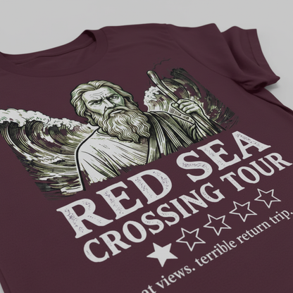 Red Sea Crossing Tour T-Shirt__detail