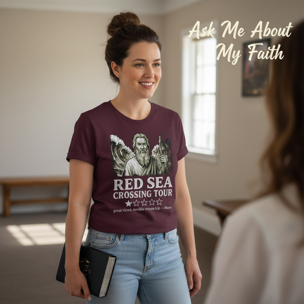 Red Sea Crossing Tour T-Shirt__use