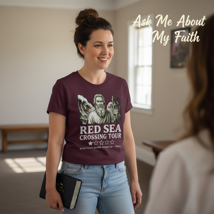 Red Sea Crossing Tour T-Shirt__use