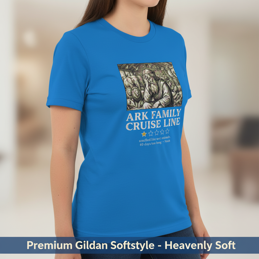 Ark Family Cruise Line T-Shirt__space