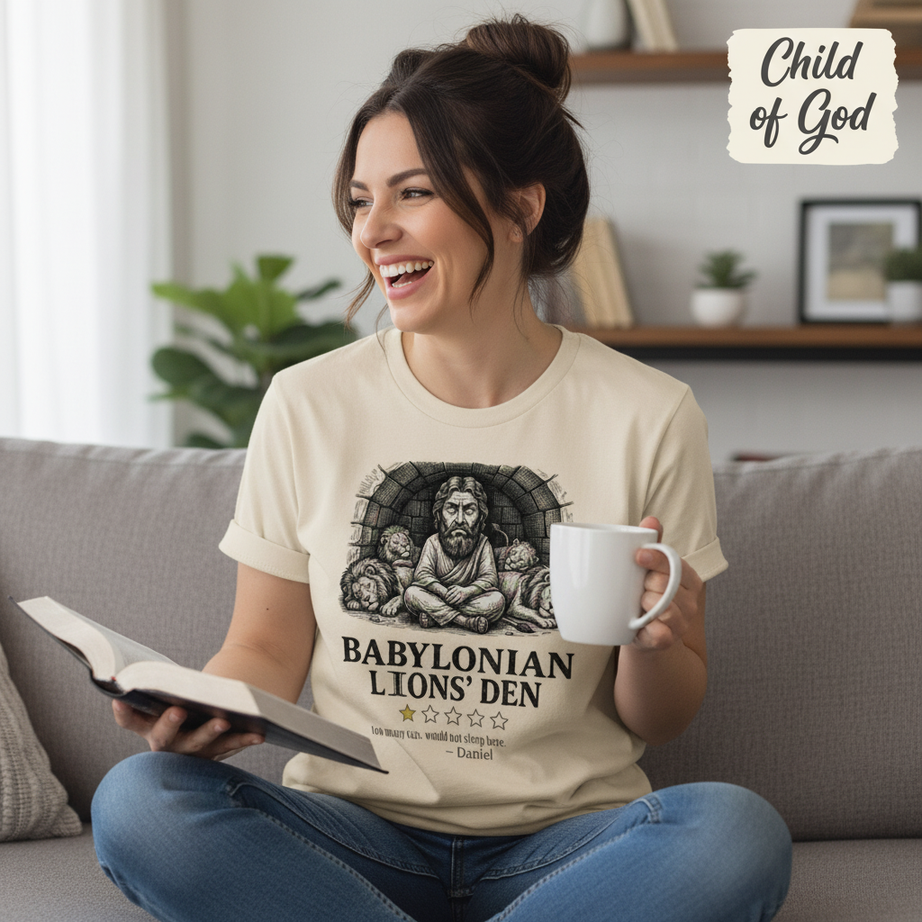 Babylonian Lions' Den T-Shirt__use