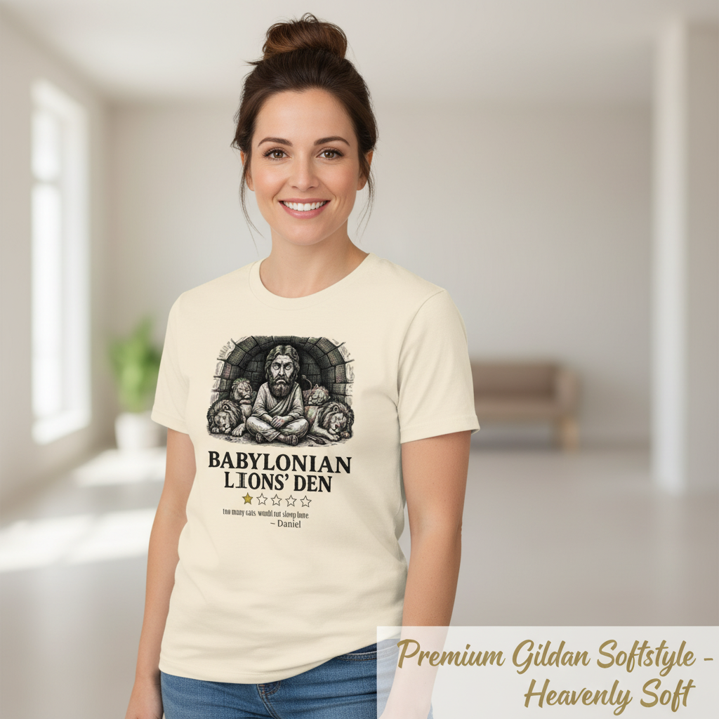 Babylonian Lions' Den T-Shirt__space