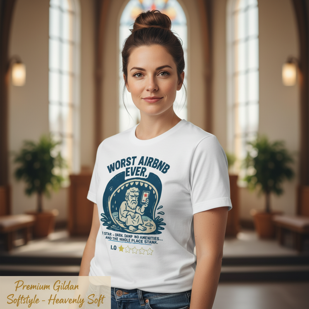 Worst Airbnb Ever T-Shirt__space