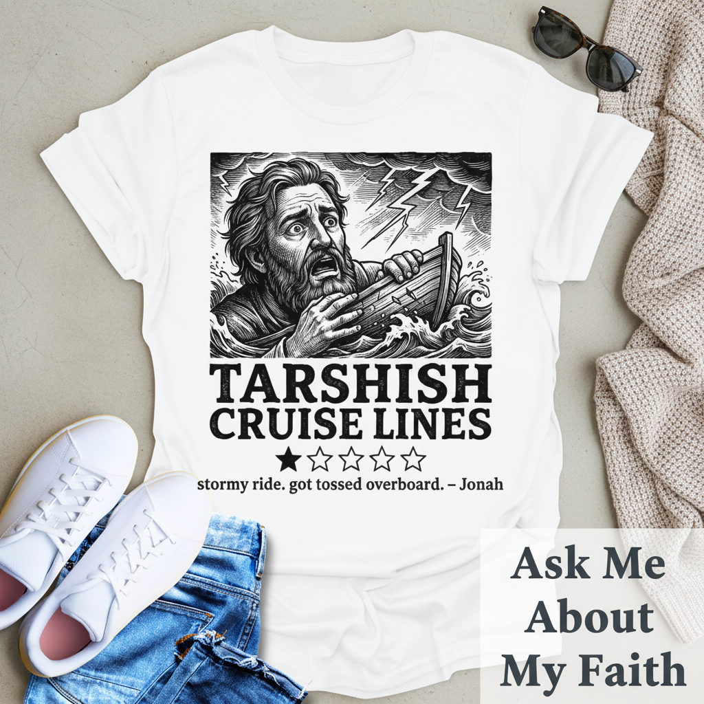 Tarshish Cruise Lines T-Shirt__pair