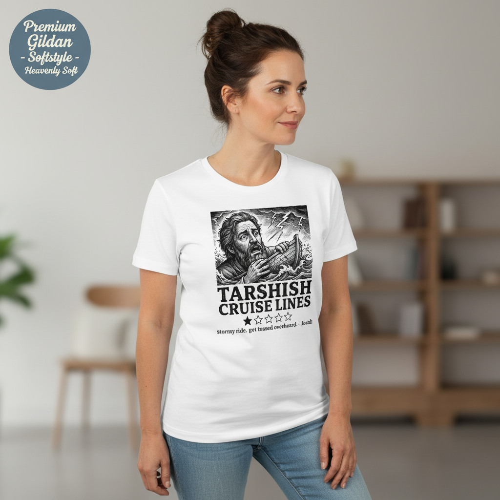 Tarshish Cruise Lines T-Shirt__benefit