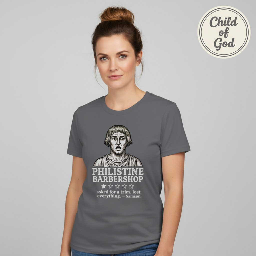 Philistine Barbershop T-Shirt__hero