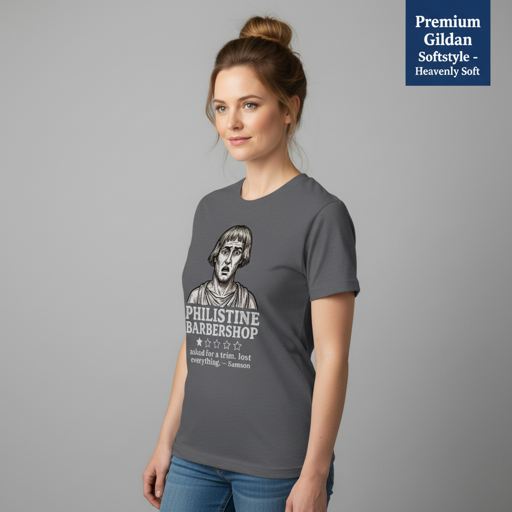 Philistine Barbershop T-Shirt__benefit