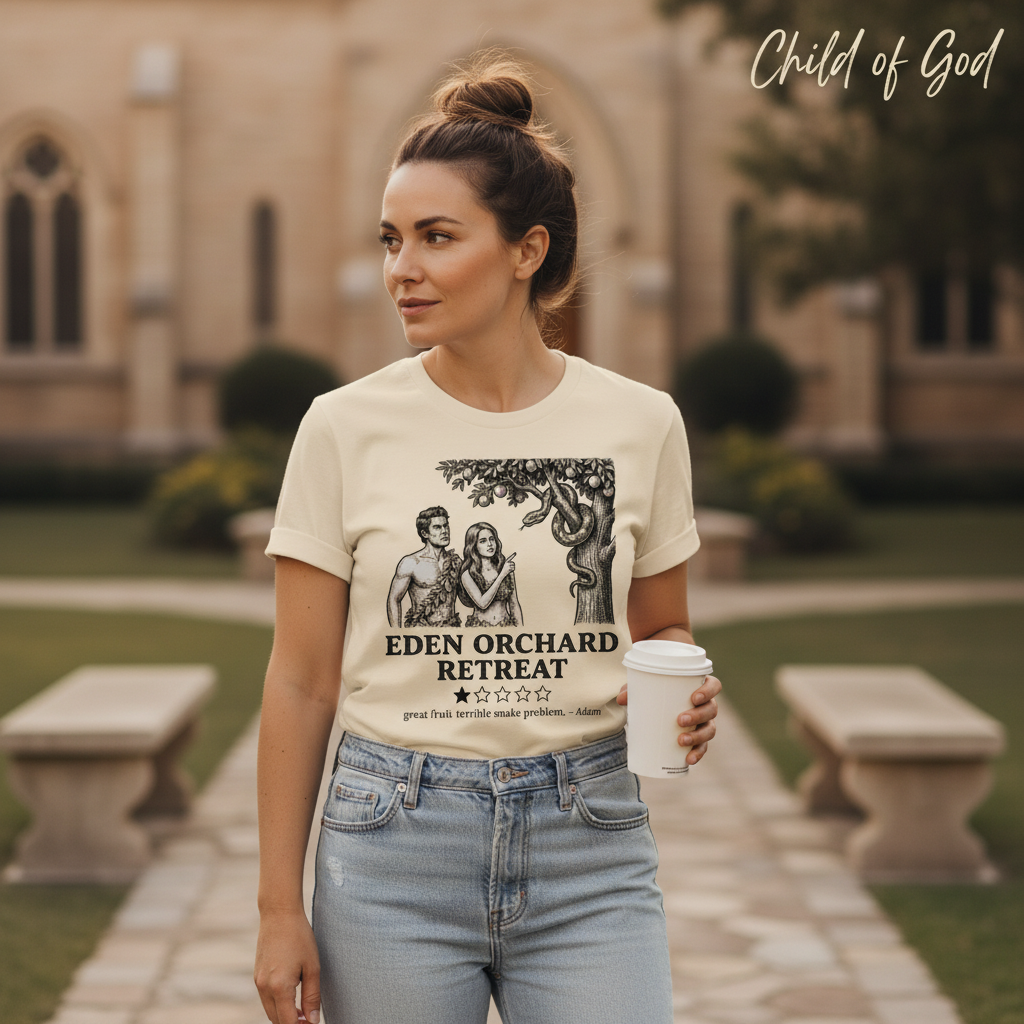 Eden Orchard Retreat T-Shirt__lifestyle