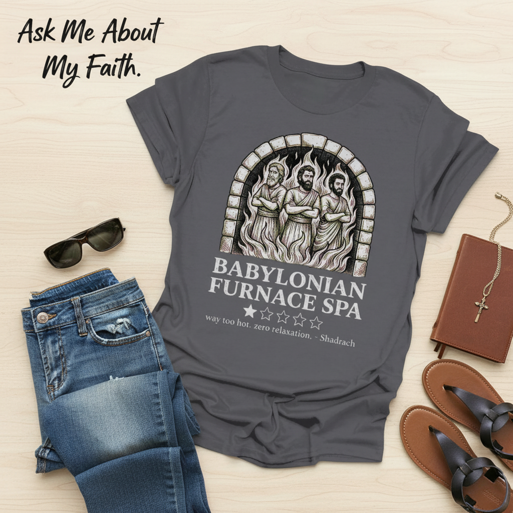 Babylonian Furnace Spa T-Shirt__pair