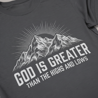 God Is Greater T-Shirt__detail