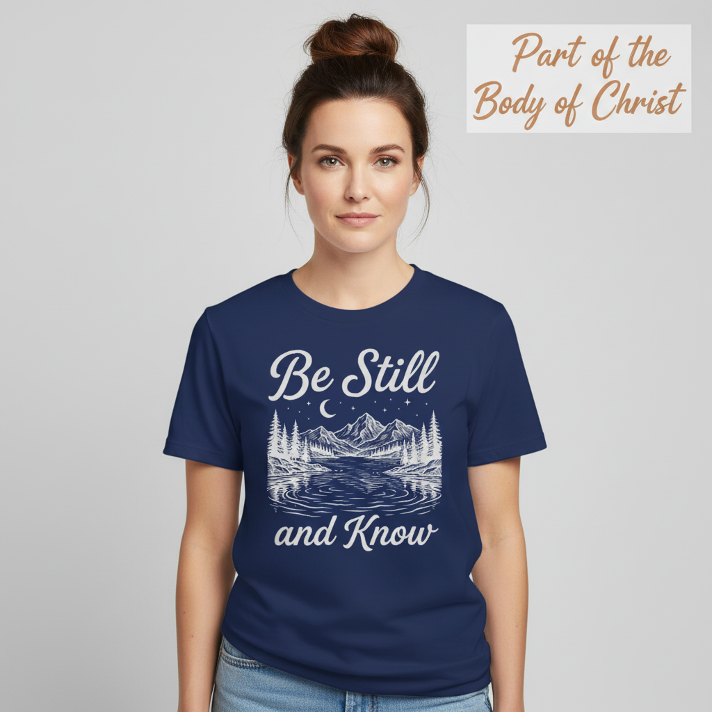 Be Still and Know T-Shirt__hero