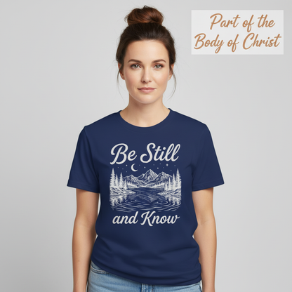 Be Still and Know T-Shirt__hero