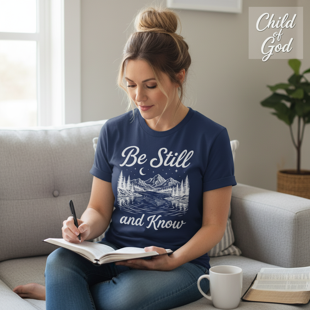 Be Still and Know T-Shirt__use