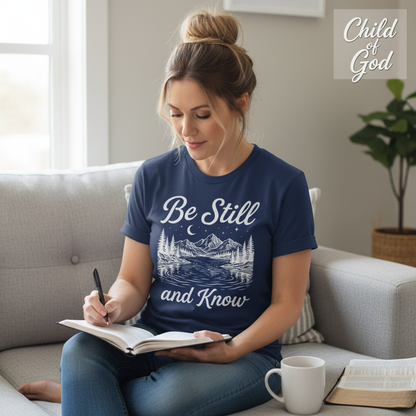 Be Still and Know T-Shirt__use